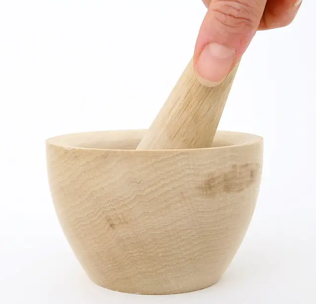 Mortar And Pestle Or Electric Grinder