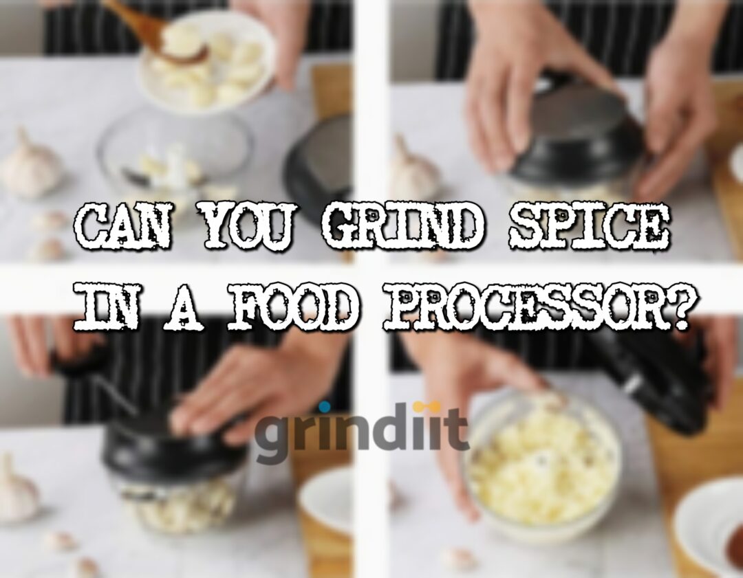 Can You Grind Spices In A Food Processor? GrindIT