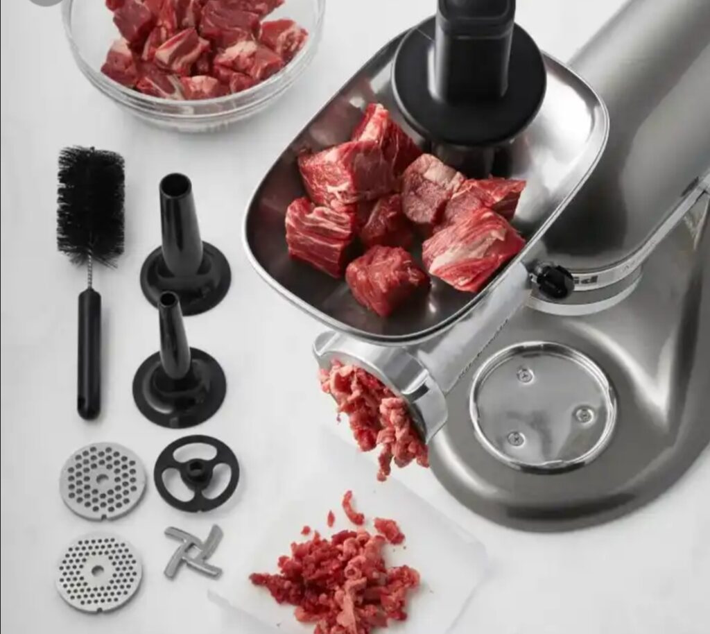 Will KitchenAid Meat Grinder Grind Chicken Bones Grind IT