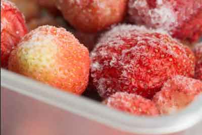 Can I put Frozen Fruit in a Food Processor